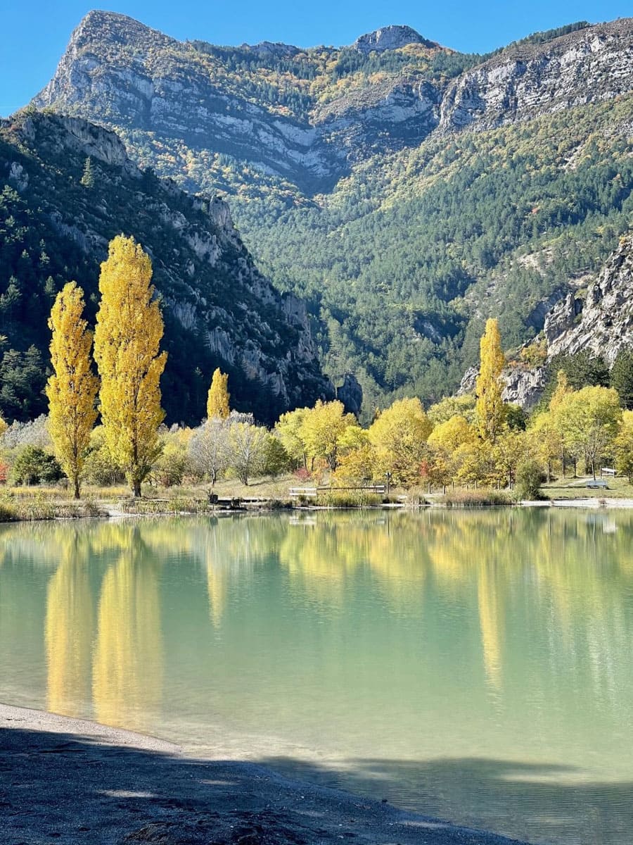 Plan d’eau dans la région